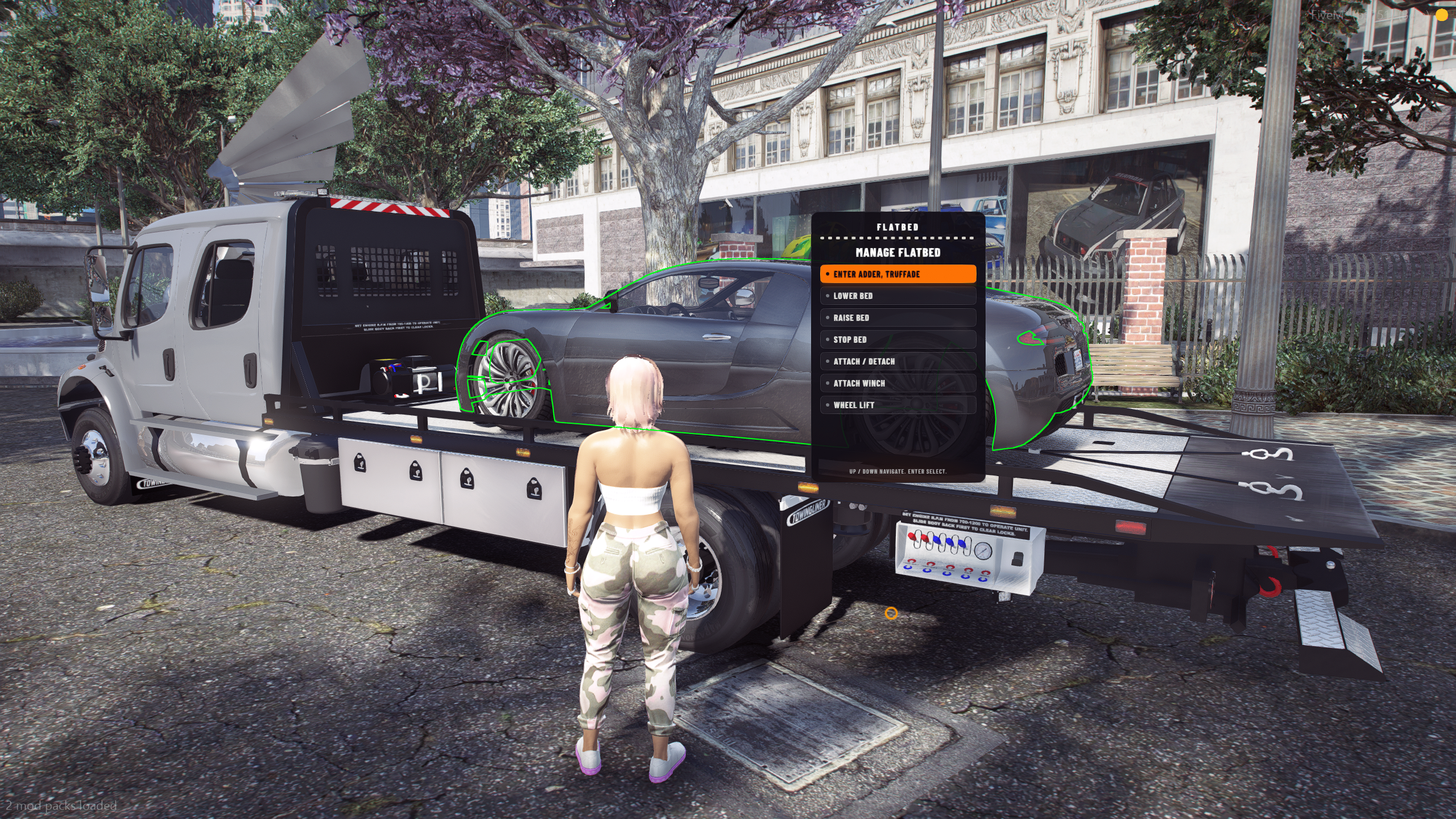 Flatbed UI