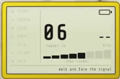 LCD scanner HUD