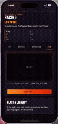 ECU probe