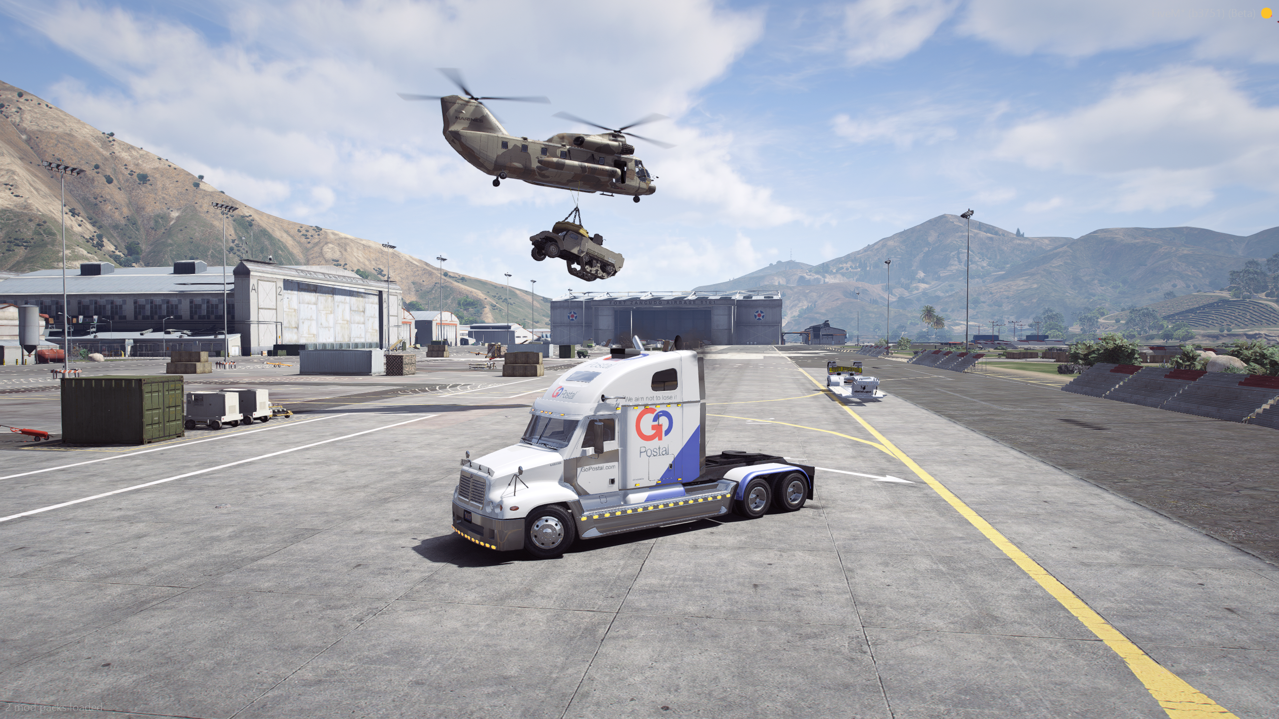 Military shipment